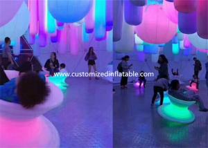 China Waterproof Inflatable Holiday Decorations / Inflatable Post With LED Light factory