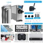 Counter Top Ice Cream Freezer/Industrial Ice Cream Machine For Sale Table Top