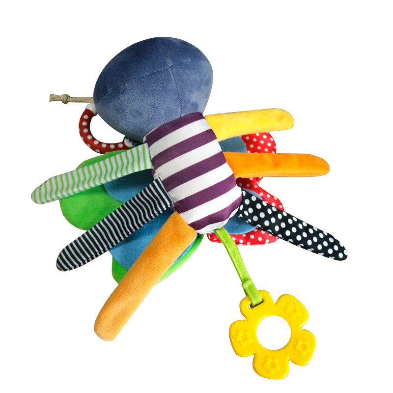 Handbells 26*27cm Baby Hanging Rattle Toys For Stroller