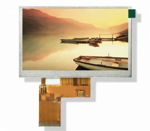 Custom Transparent 4.3 TFT LCD Display , 480 * 272 Dot TFT Color Screen