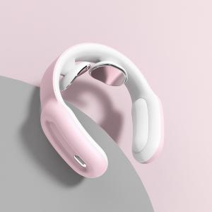China Fashionable Cordless Heated Neck Massager Weight 160g Size 142 * 138 * 60mm USB Charging factory
