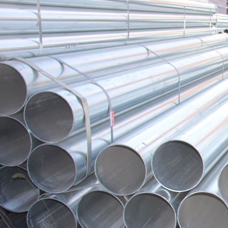 Customized Galvanized DX52D+Z Steel Pipe With 180g/M2 Zinc Coating