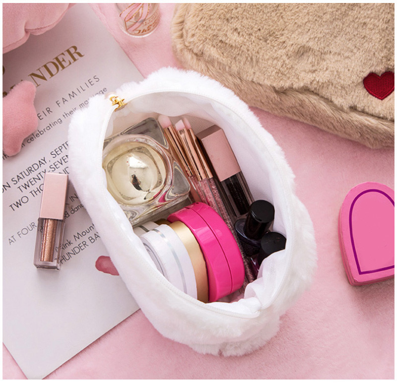 Large Capacity Carry Lipstick Pouch Bag Zipper Beauty Women Bag
