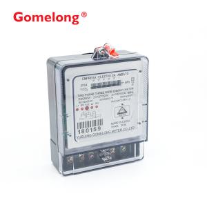 China DDS5558 two phase three wire electric energy meter Gomelong factory