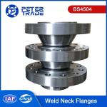 Zinc Plated 4 Inch Weld Neck Raised Face WNRF Flanges PN 25 for Oil and Gas