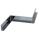 Luxury Kitchen Furniture Hidden Pull Handles Black For Modern Cabinet