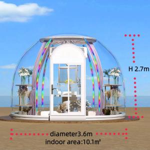 China Homestay Hotel Dining Homes Prefab Mobile Transparent Spare Outdoor Bubble House factory