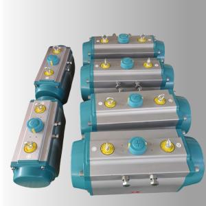 China Quarter Turn Compact Rack And Pinion Type Actuator Double Action Spring Return factory