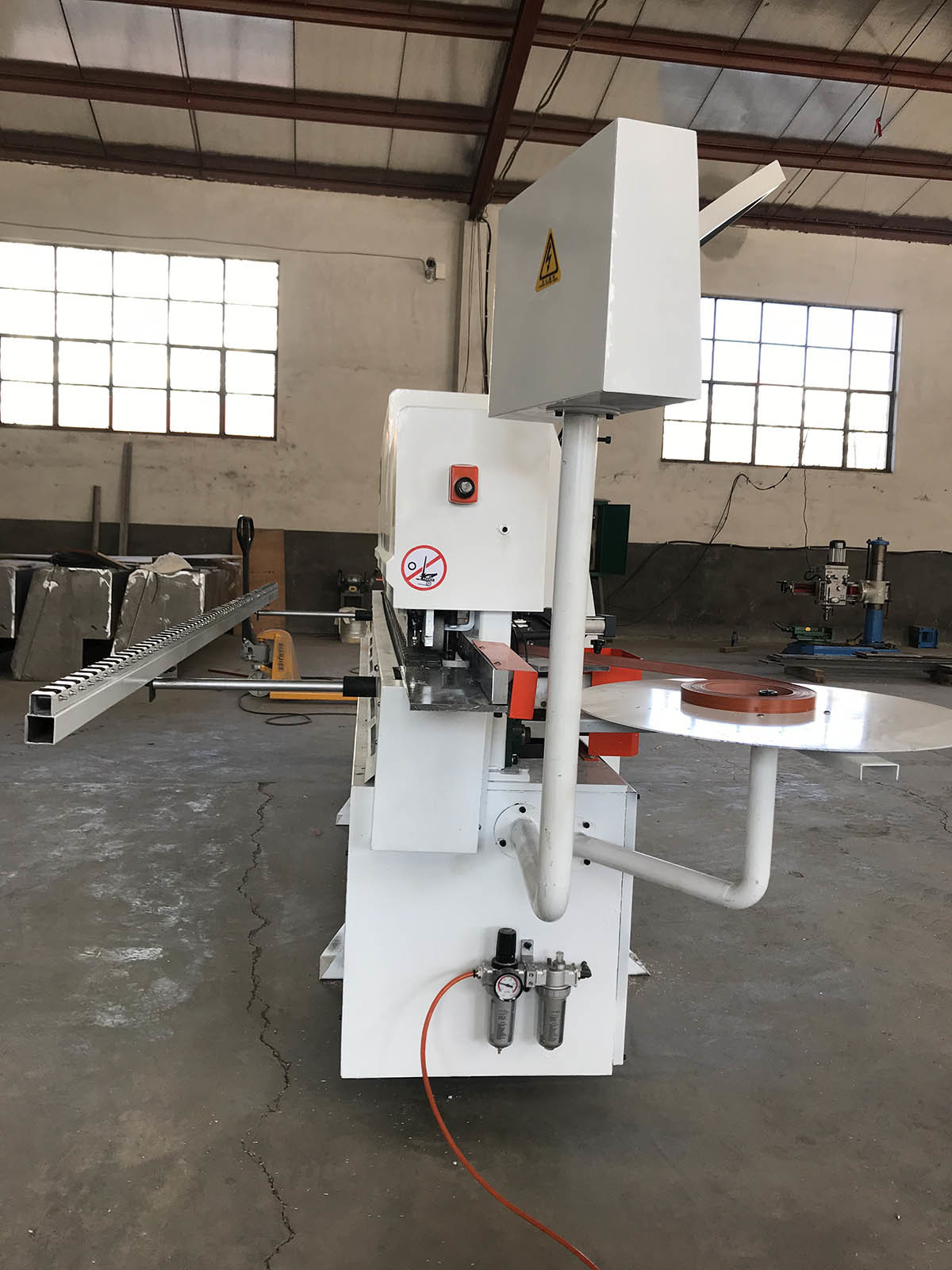 Woodworking machine edge banding machine