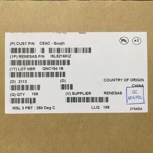 China 196 Pin RF And Microwave Mixer ISL5216KIZ Up/Down Conv Mixer 2.5V BGA factory