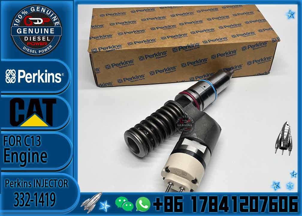 Diesel Fuel Injector 332-1419 For Cat C11 C13 Excavator 345C 345D 349D