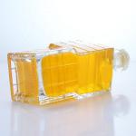 Glass Products Unique Shaped Bottle 750ml 700ml for Vodka Whiskey Tequila Brandy