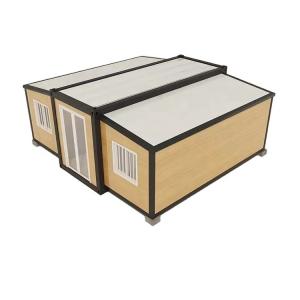 China Outdoor Expansion Made Simple 20ft Double-wing Container Room with Modern Design factory