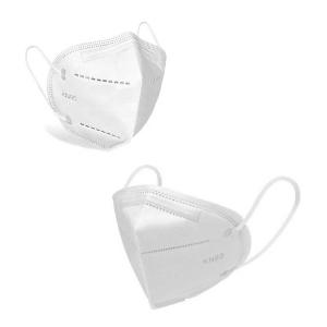 China Sanitary Foldable Ffp2 Mask With Elastic Straps / Adjustable Nose Clip on sale
