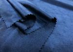 140GSM Microsuede Upholstery Fabric For Accessories Nordic Blue Environment