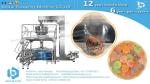 Automatic doypack machine for Flavour powder weighing packing in zipper pouch