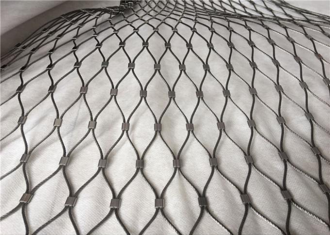 Decor Aviary Wire Netting Stainless Steel Cable CE Approved For Animals 0