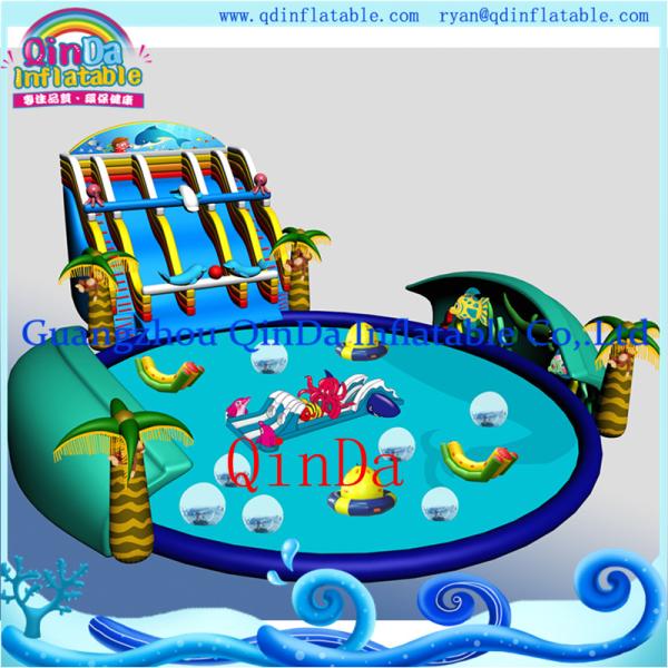 Guanghou QinDa Big Swimming Pool, Big Pool, PVC Pool, Gardon Pool, Water Game