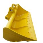 OEM cleaning Excavator Ditch Bucket Q355B NM Material for Farms