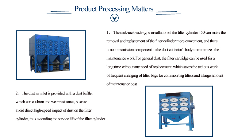 2023 Pulse Filter Cartridge Dust Collector for Clean and Safe Working Environment