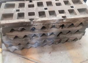China Casting High Manganese Mn13 Steel Crusher Fixed Jaw Plate factory