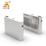 SS304 Pedestrian Access Control Barrier Turnstile Gate 3.6cm Card Reading