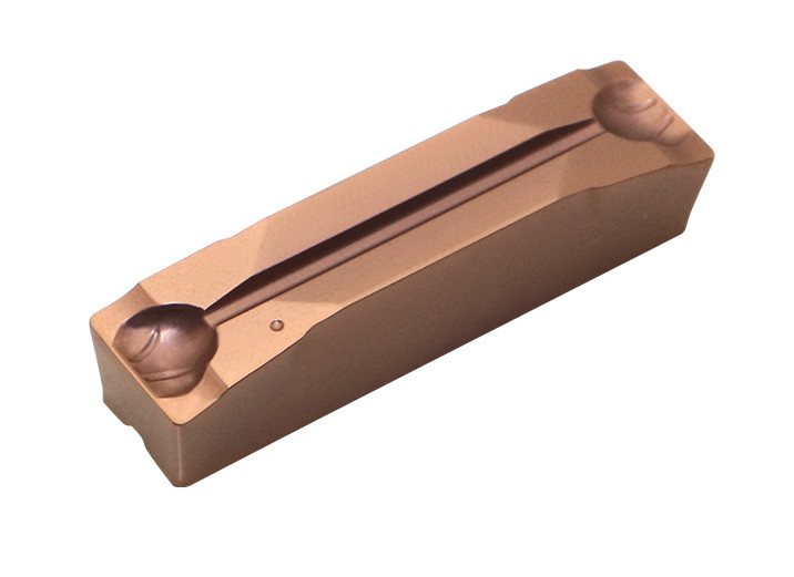 PVD CVD Coated Parting And Grooving Inserts Carbide Material N123K2-0600-0004-GM