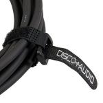 6 Foot Stereo Guitar Cable Slim-Grip Series - 1/4 Inch TS To 1/4 Inch TS Black