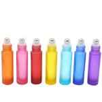 Clear Perfume Frosted Essential Oil Roller Bottles 3ml 5ml 6ml Leak Proof