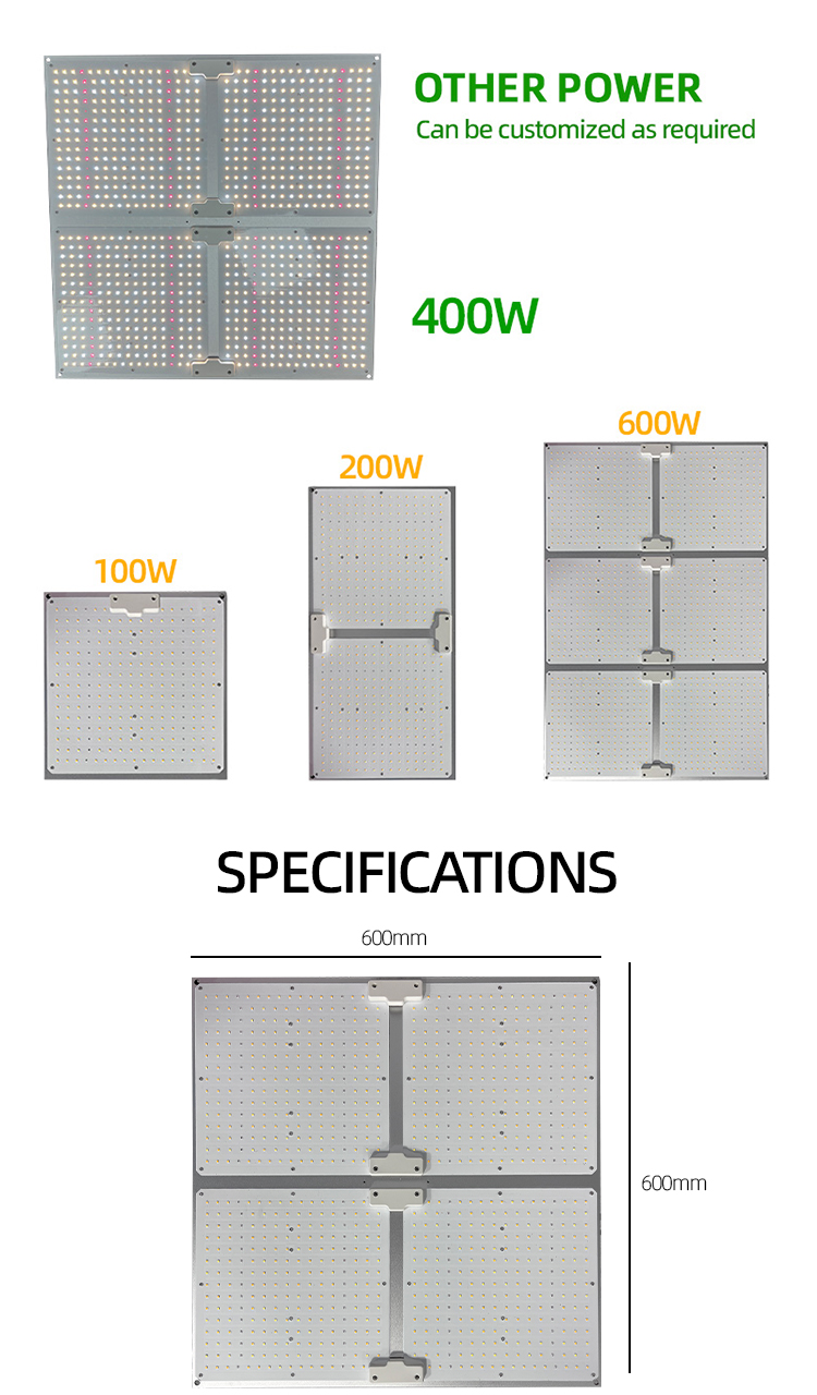 400W Cultivation LED Light Full Spectrum LED Grow Lamps For Indoor Plants