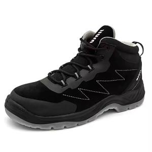 China Steel Toe Comfortable Safety Shoes Industrial Protective Work Boots For Men factory