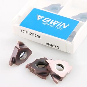China Tgf32L Grooving Carbide Inserts Notch Coated Carbide Inserts For Metal Lathe factory