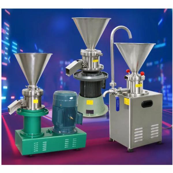 PLC Lab Type Auxiliary Equipment , Food Grade Colloid Mill Grinder