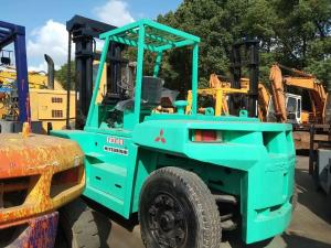 China USED MITSUBISHI FD100 10Ton Forklift Original Japanese factory