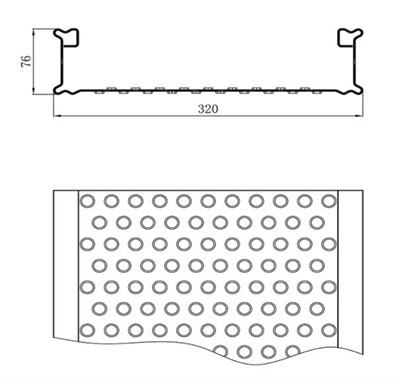 1.2-2.0mm Thickness Metal Steel Board Scaffolding Planks Roll Forming Machine