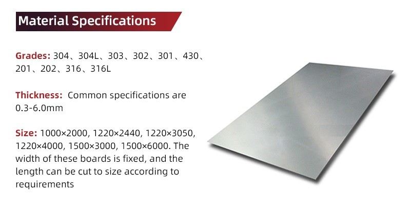 inox SS304 316 J1 J2 j3 2b Finish Stainless Steel Sheet/Plate With Mill Test Certificate