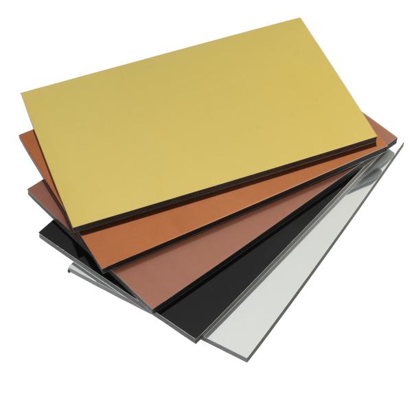Heatproof Multipurpose ACP Mirror Sheet , Nontoxic Mirror Aluminium Composite