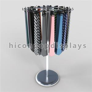 China Floor Standing Display Retail Store Metal Hanging Belt / Tie Display Racks factory