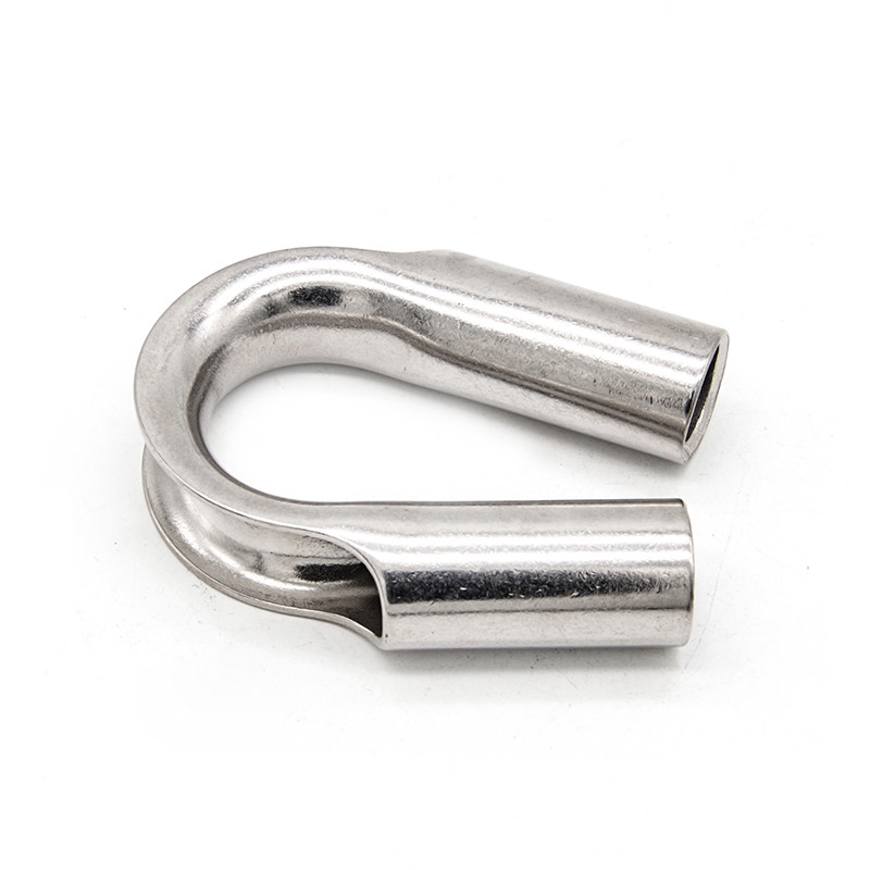 Durability 304 316 Stainless Steel Tube Thimble Durable Corrosion Resistance