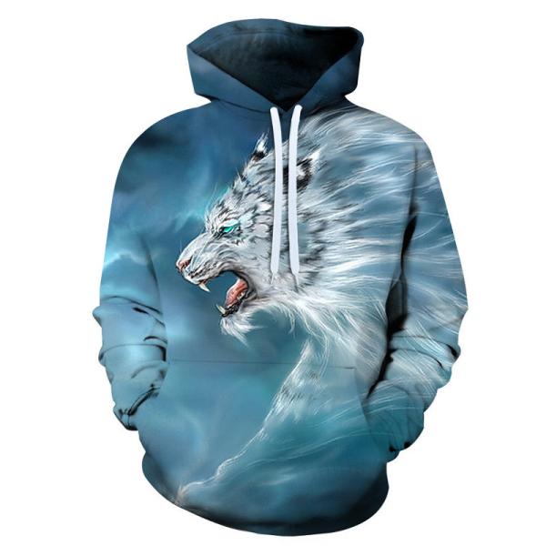BSCI Anime Cosplay Costume Fully Sublimated Hoodies Animal Print Oversized