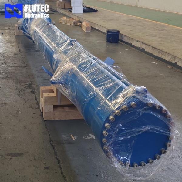 China Self-Desgin Hydraulic Cylinder For Dam Gate Control System factory