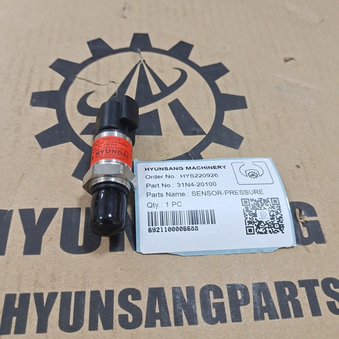 Excavator Parts Pressure Switch 31N4-20100 For R140W7 R210LC7 R140LC9S