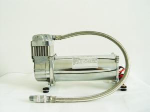China Truck Offroad Metal Air Ride Pneumatic Dc12v Car Air Compressor With Tank Suspension Pump factory