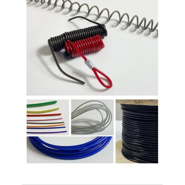 Non-Alloy Custom PVC Coated Galvanized Steel Wire Rope for Long-Lasting and Industrial Construction Projects