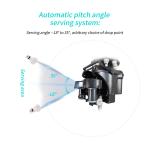 140KM/H Portable Badminton Shuttlecock Shooting Machine DC12V