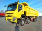 8×4 HOWO 375 Dump /Dumper /Tipper Truck Source with and Tubeless Tire Design