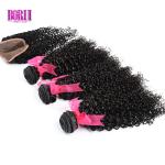 Kinky Curly Virgin Peruvian Human Hair 100% Virgin Peruvian Hair Deep Curly