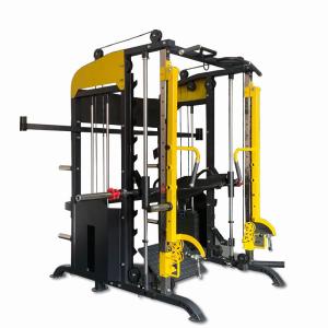 China Comprehensive Training Machine Cable Crossover Multifunction Smith Machine factory