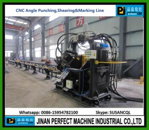 China China Best CNC Angle Punching Shearing and Marking Line Used in Iron Tower Industry (BL1412A) factory