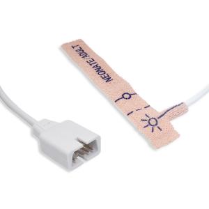 China 0.9m Disposable Latex Free 7pin Nelcor SpO2 Probe N25 factory